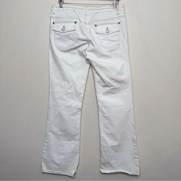 Banana Republic Womens 10 Stretch Boot Cut Cowgirl Low Rise Jeans - Picture 15 of 15